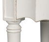 Chantal Console Table Antique White, by Sarreid, 1'6" length x 7'9" width x 3' height thumbnail 8