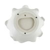 Wave Crest White Outdoor Bowl thumbnail 7