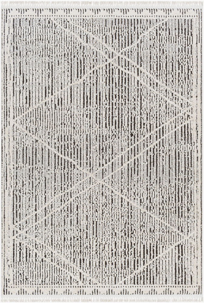 Berlin Machine Woven Rug, by Surya, 1'3.75" length x 1'3.75" width