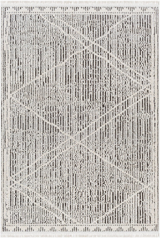 Berlin Machine Woven Rug, by Surya, 1'3.75" length x 1'3.75" width