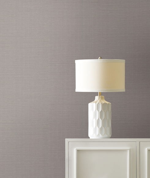 Maguey Sisal Grey Wallpaper