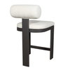 Bolster Back White Outdoor Counter Stool, Outdoor Stool by Uttermost, 1'8" width x 3'2.5" height x 2'2.25" depth thumbnail 6