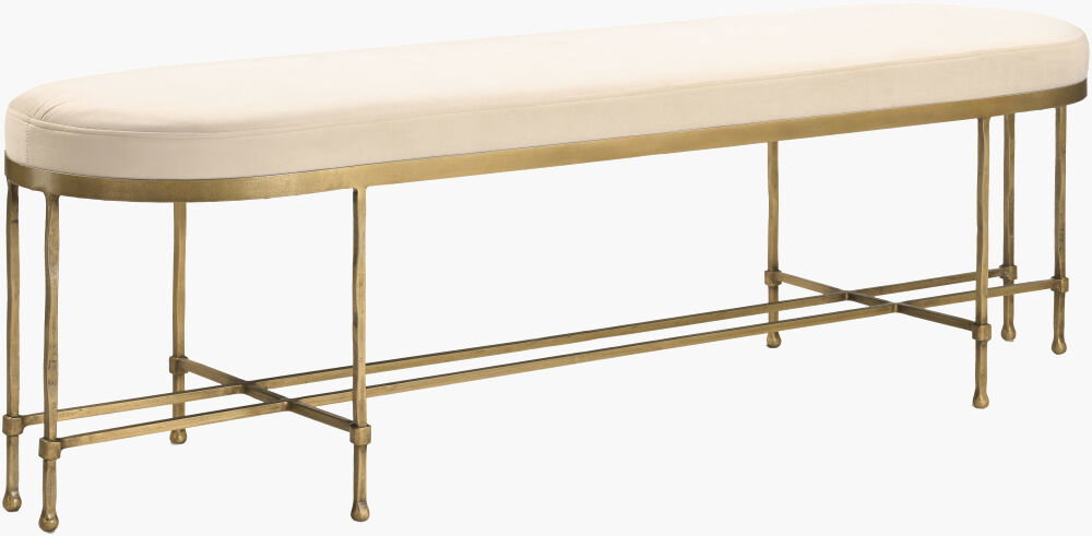 Engel Bench, Benche by Surya, 60" width x 18" height