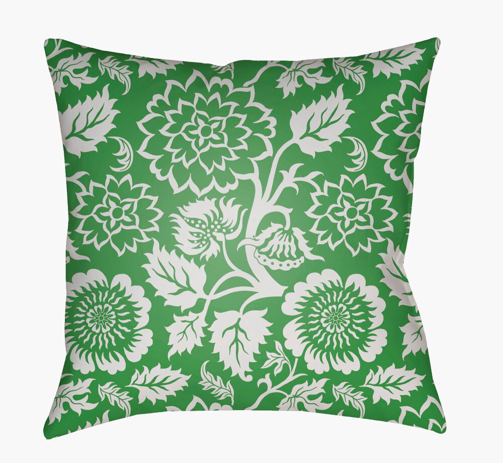 Moody Floral Accent Pillow, Decorative Pillow by Surya, 20" length x 20" width