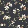 Dogwood Black Wallpaper, by York Wall, 33' length x 1'8.5" width x 0.02" depth thumbnail