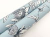 Passion Flower Toile Sky Blue Wallpaper thumbnail 3