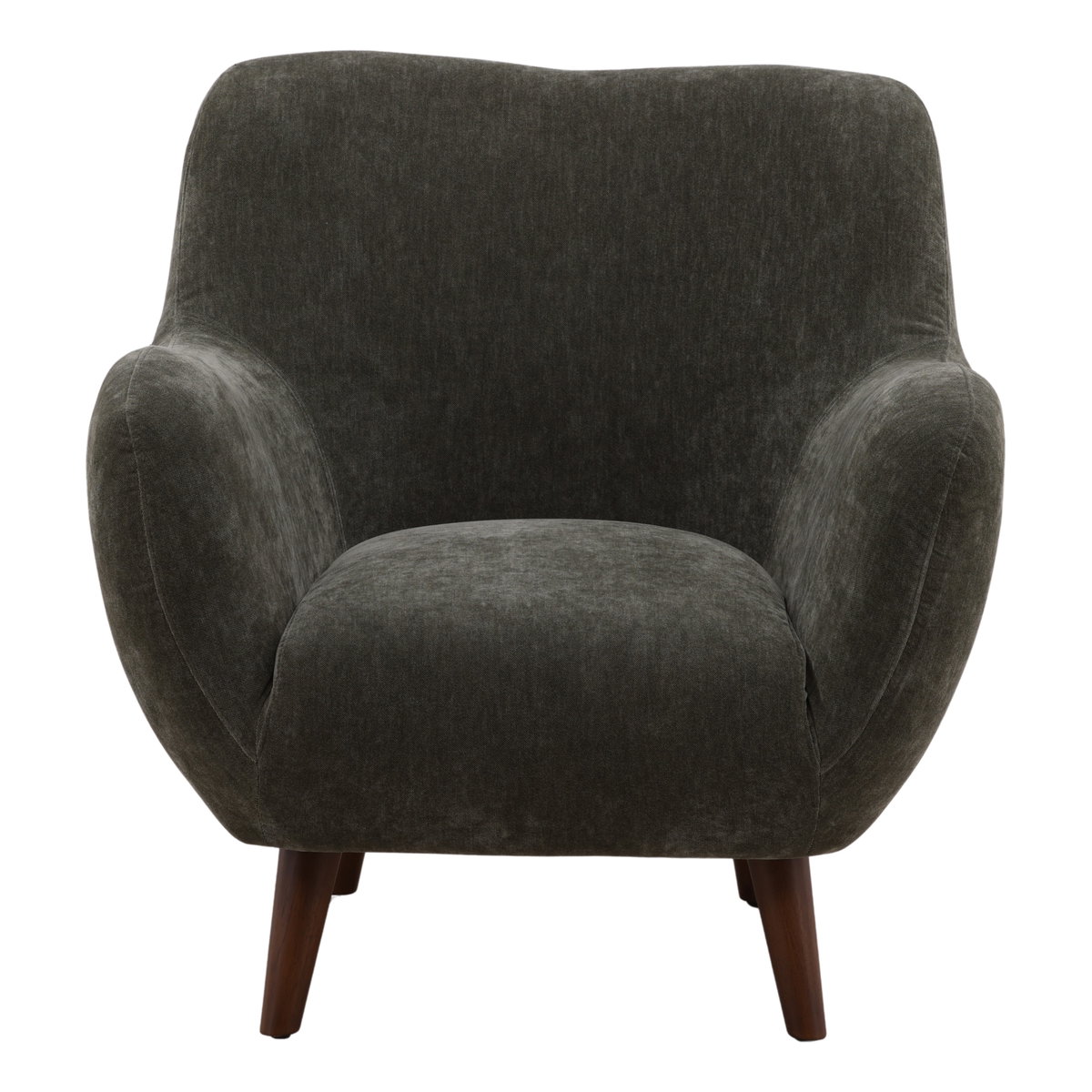 Christoval Occasional Chair Forest, Accent Chair by Dovetail, 32.12" width x 31.87" height x 32.87" depth View 2
