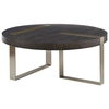 Converge Round Coffee Table, Furniture by Uttermost, 42" width x 18" height x 42" depth thumbnail 1