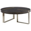 Converge Round Coffee Table, by Uttermost, 42" width x 18" height x 42" depth thumbnail 1