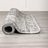 Greyson 96.0L x 60.0W x 0.4H Gray Area Rug, by Mercana, 8' length x 5' width x 0.98" height thumbnail 2
