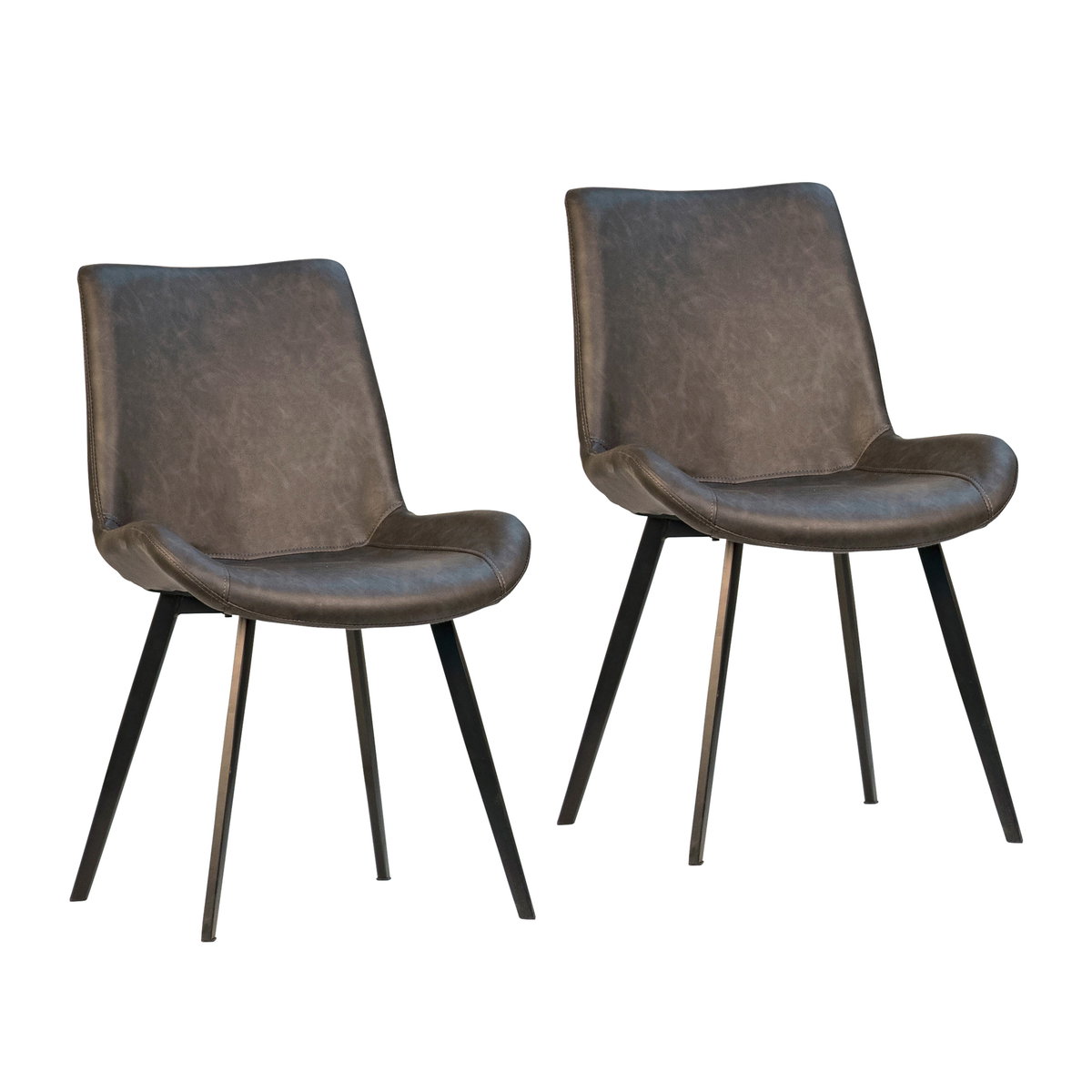Banon Dining Chair Set of 2, by Dovetail, 20" width x 34" height x 24" depth View 1