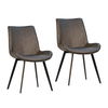 Banon Dining Chair Set of 2, by Dovetail, 20" width x 34" height x 24" depth thumbnail 1