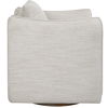 Corben White Swivel Armchair thumbnail 5