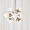 Droplet 16 Light Sputnik Chandelier, by Uttermost, 28.12" width x 17.12" height x 28.12" diameter thumbnail 3
