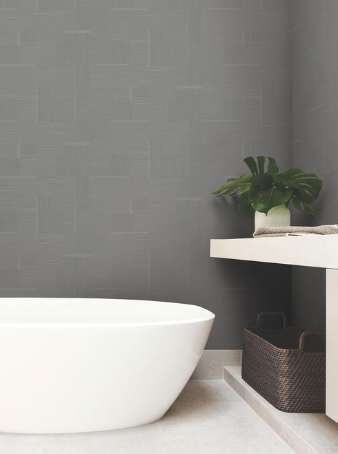 Contour Gunmetal Wallpaper