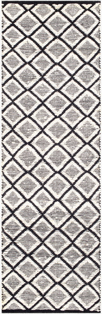 Santa Barbara Handmade Rug, by Surya, 8' length x 2'6" width