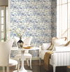 Midsummer Floral Blue Wallpaper thumbnail 2