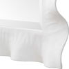Haya White Scalloped Mirror, by Uttermost, 28.25" width x 40" height x 3" depth thumbnail 6