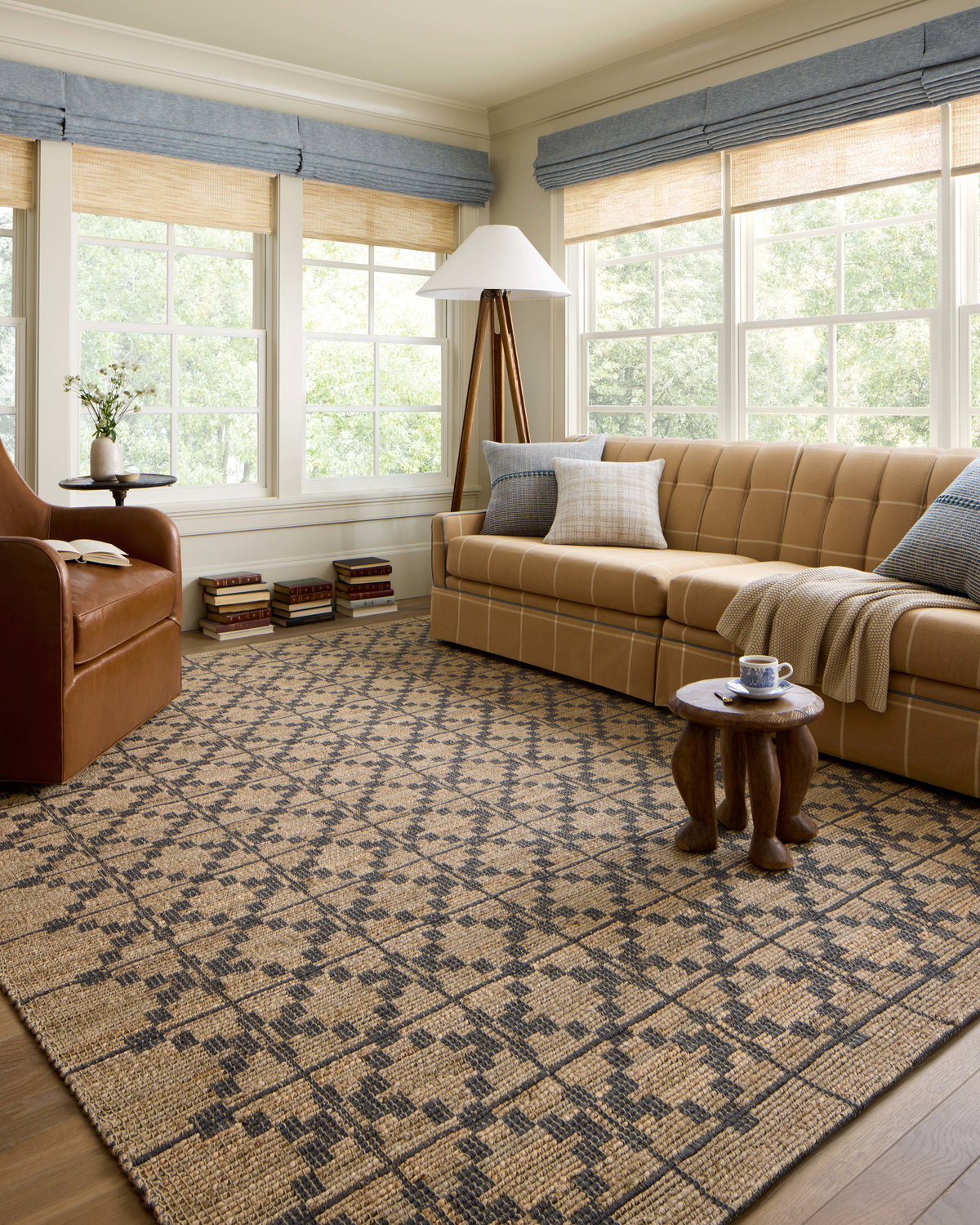 Chris Loves Julia x Loloi Judy Rug, 7'9" length x 9'9" width View 2