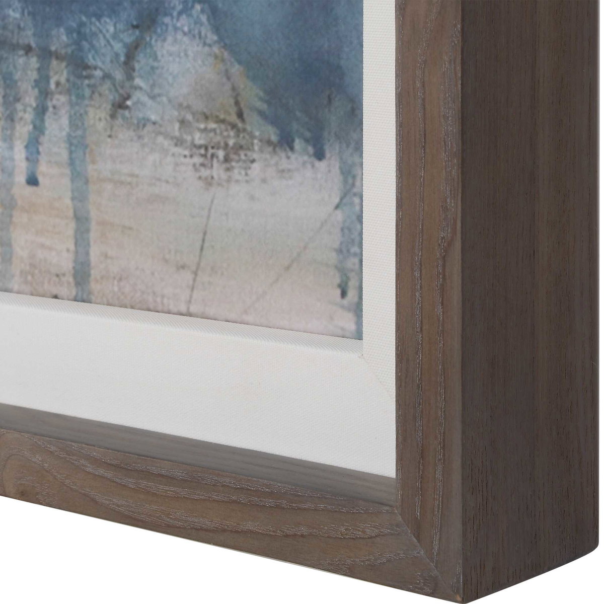 Serenity Paused Framed Abstract Print, Art by Uttermost, 44.75" width x 44.75" height x 3" depth View 7