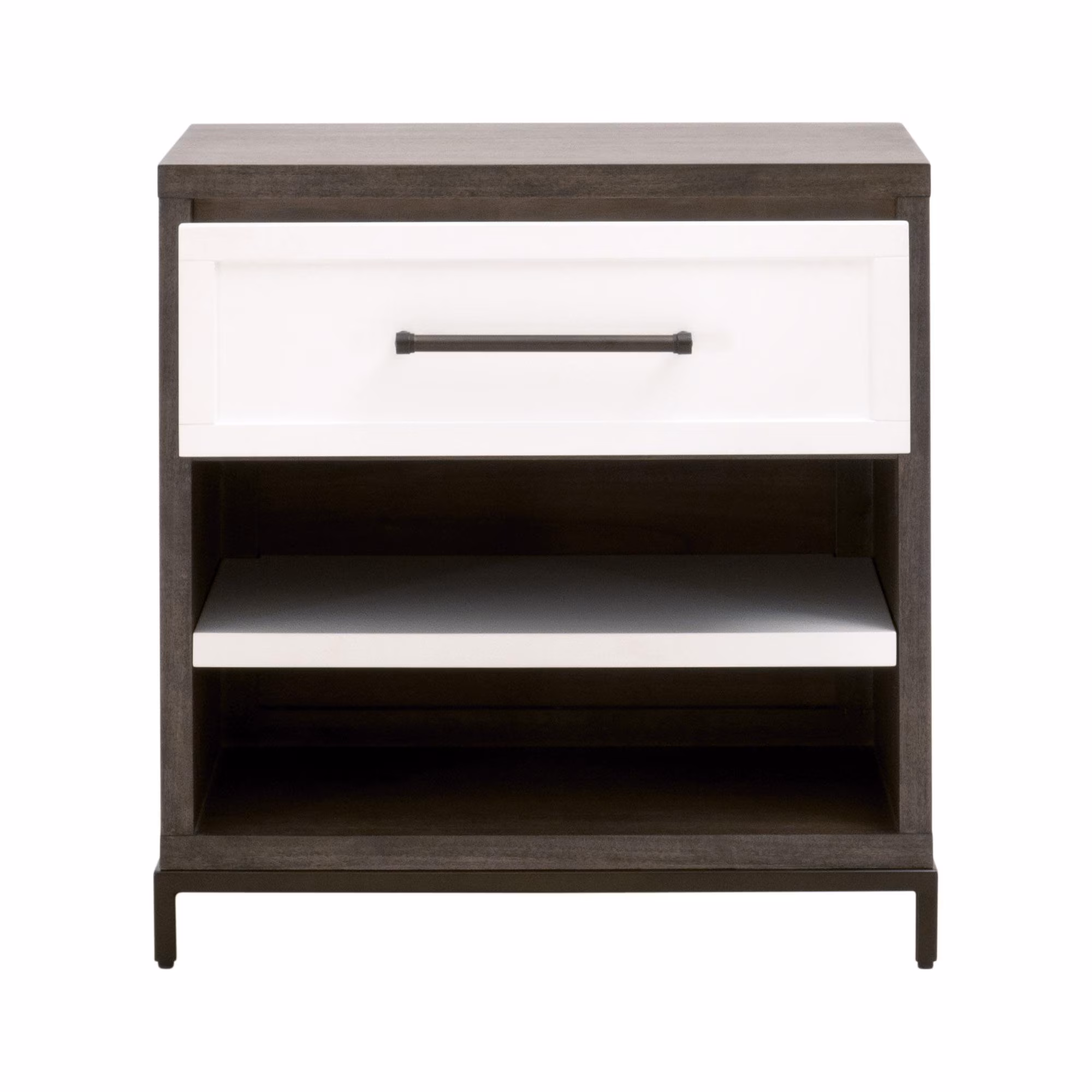 Wrenn 1-Drawer Nightstand, by Essentials for Living, 27.5" width x 28.5" height x 17.75" depth View 2