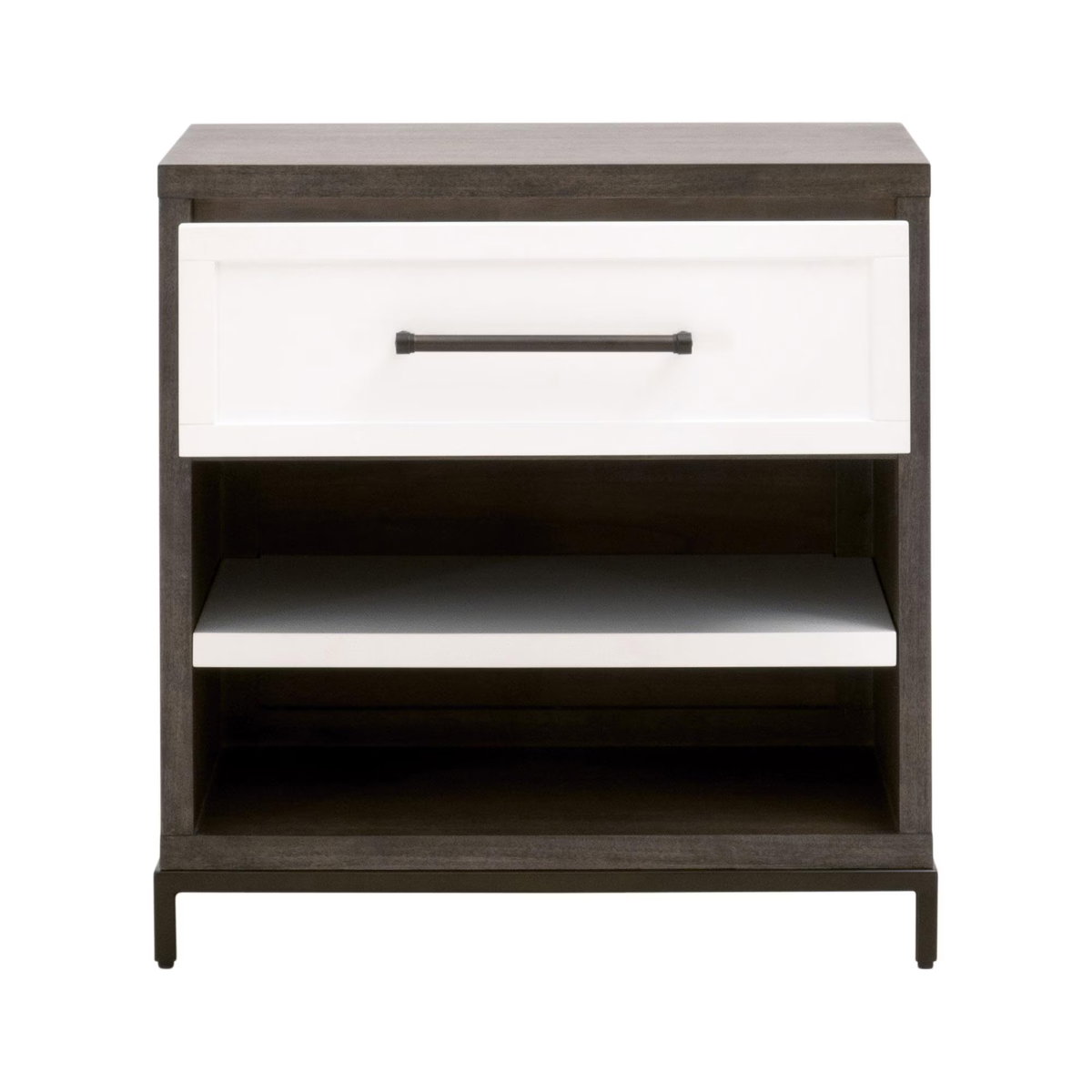 Wrenn 1-Drawer Nightstand, by Essentials for Living, 27.5" width x 28.5" height x 17.75" depth View 2