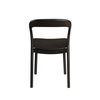 Hanna Chair Bamboo seat, Caviar, Dining Chair by Greenington, 18.19" length x 21.42" width x 30.75" height thumbnail 15