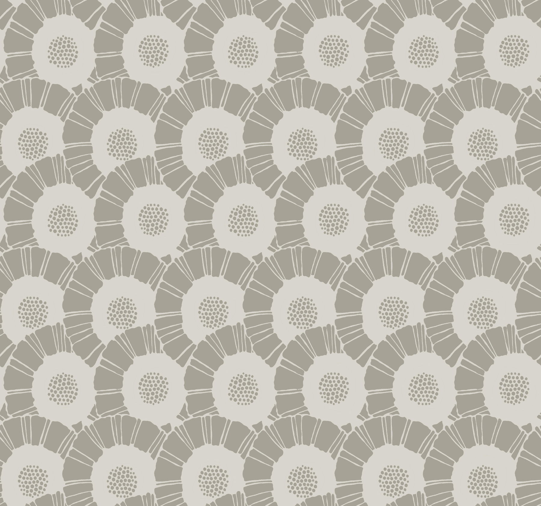 Coco Bloom White Wallpaper, by York Wall, 27' length x 2'3" width x 0.02" depth View 1