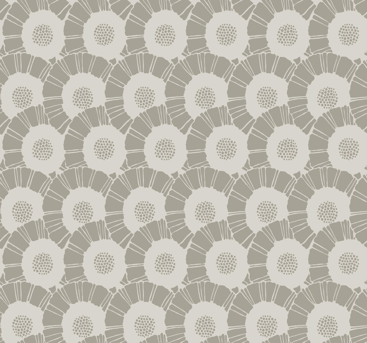 Coco Bloom White Wallpaper, by York Wall, 27' length x 2'3" width x 0.02" depth