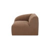 Isla Left Arm Facing Chair Mocha, Sectional Sofa by Moe's Home, 59.8" width x 29.9" height x 41.7" depth thumbnail 3
