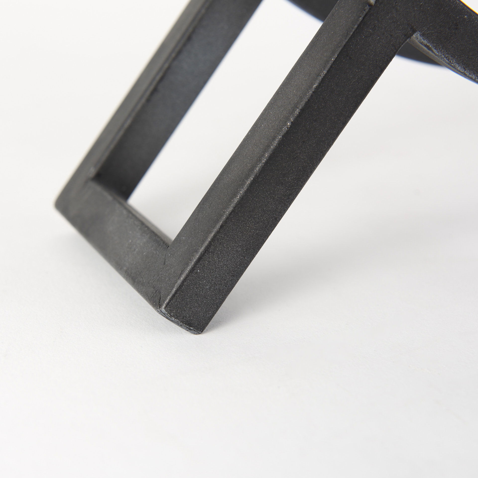 Gaston Gray Metal Circular Table Clock large image 