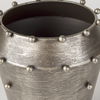 Elio  9.1H Small Champagne Metal with Studs Vase thumbnail 4