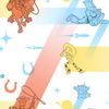 Disney & Pixar Toy Story 4 Retro Blue & Orange Wallpaper 0 Disney & Pixar Toy Story 4 Retro Blue & Orange Wallpaper thumbnail 0