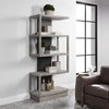 Nicasia Modern Etagere, Shelving & Bookcase by Uttermost, 36" width x 79.9" height x 17.3" depth thumbnail 5