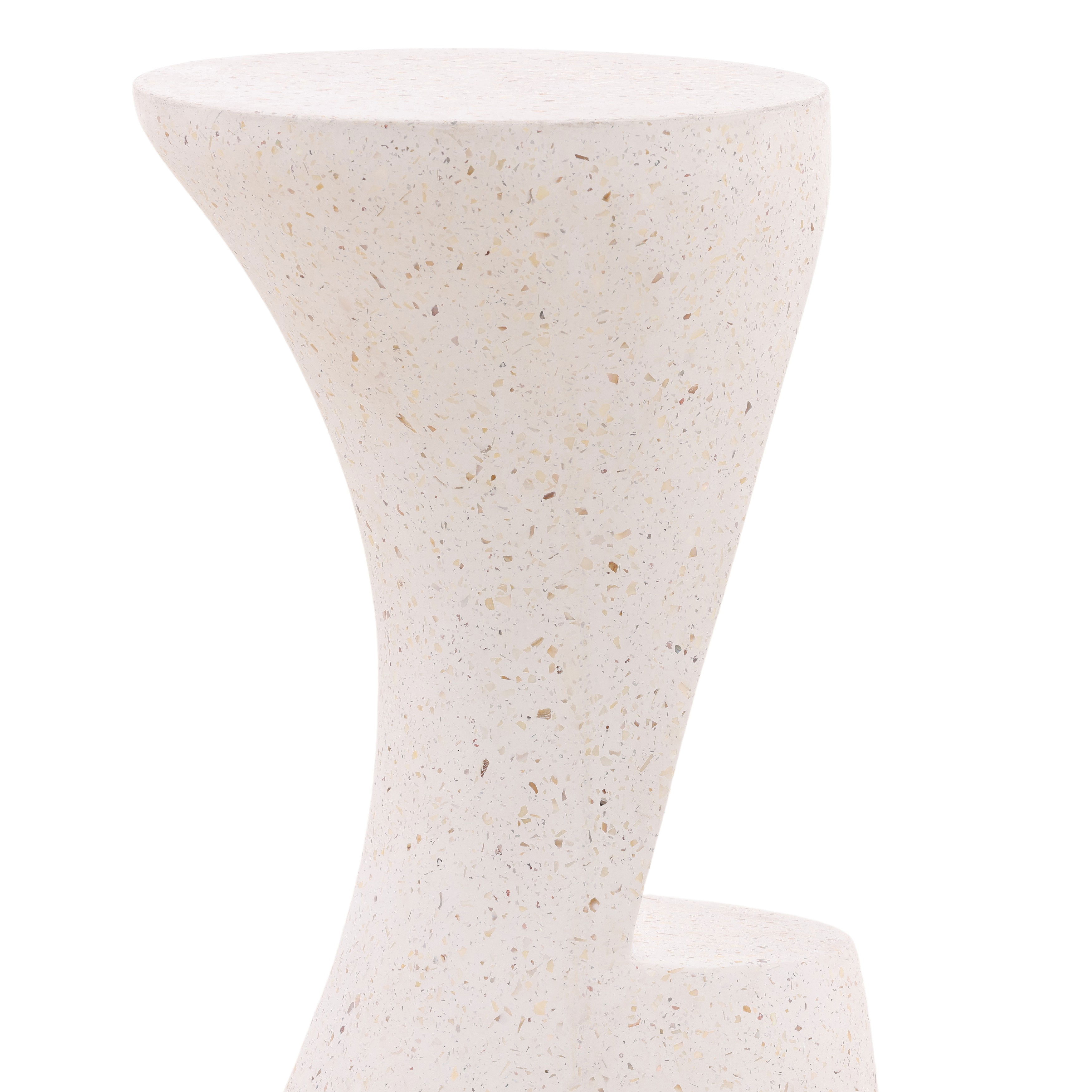 Blair Outdoor Barstool Ivory large image 