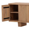 Luria Sideboard Light Natural, Sideboards & Buffet by Dovetail, 104" width x 32.4" height x 19.6" depth thumbnail 7