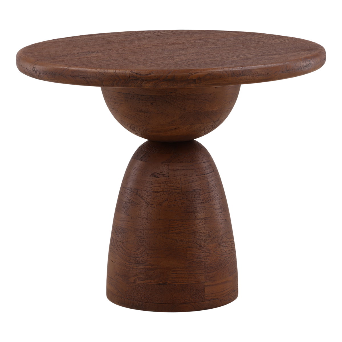 Amberlyn Bistro Table Brown, Dining Table by Dovetail, 36" width x 30" height x 36" depth View 1