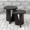Nadette Nesting Tables Set/2, Furniture by Uttermost, 18.25" width x 21.5" height x 18.25" depth thumbnail 4
