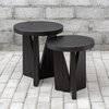 Nadette Nesting Tables Set/2, Side & End Table by Uttermost, 18.25" width x 21.5" height x 18.25" depth thumbnail 4