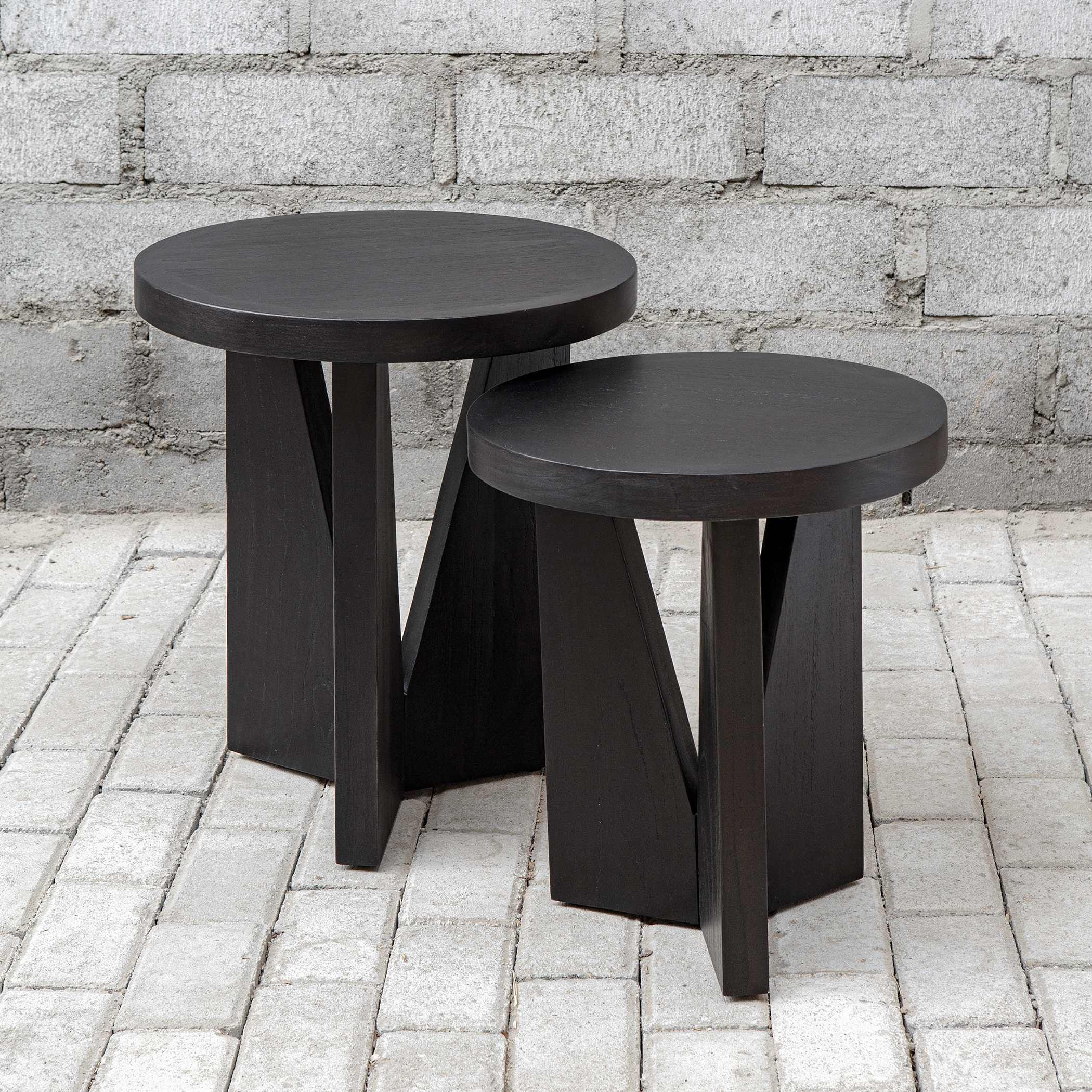 Nadette Nesting Tables Set/2 large image 