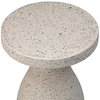 Savitri Outdoor Side Table, Side & End Table by Dovetail, 16" width x 17.5" height x 16" depth thumbnail 2