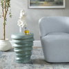 Skye Modern Garden Stool, Side & End Table by Uttermost, 15" width x 17.75" height x 15" depth thumbnail 2