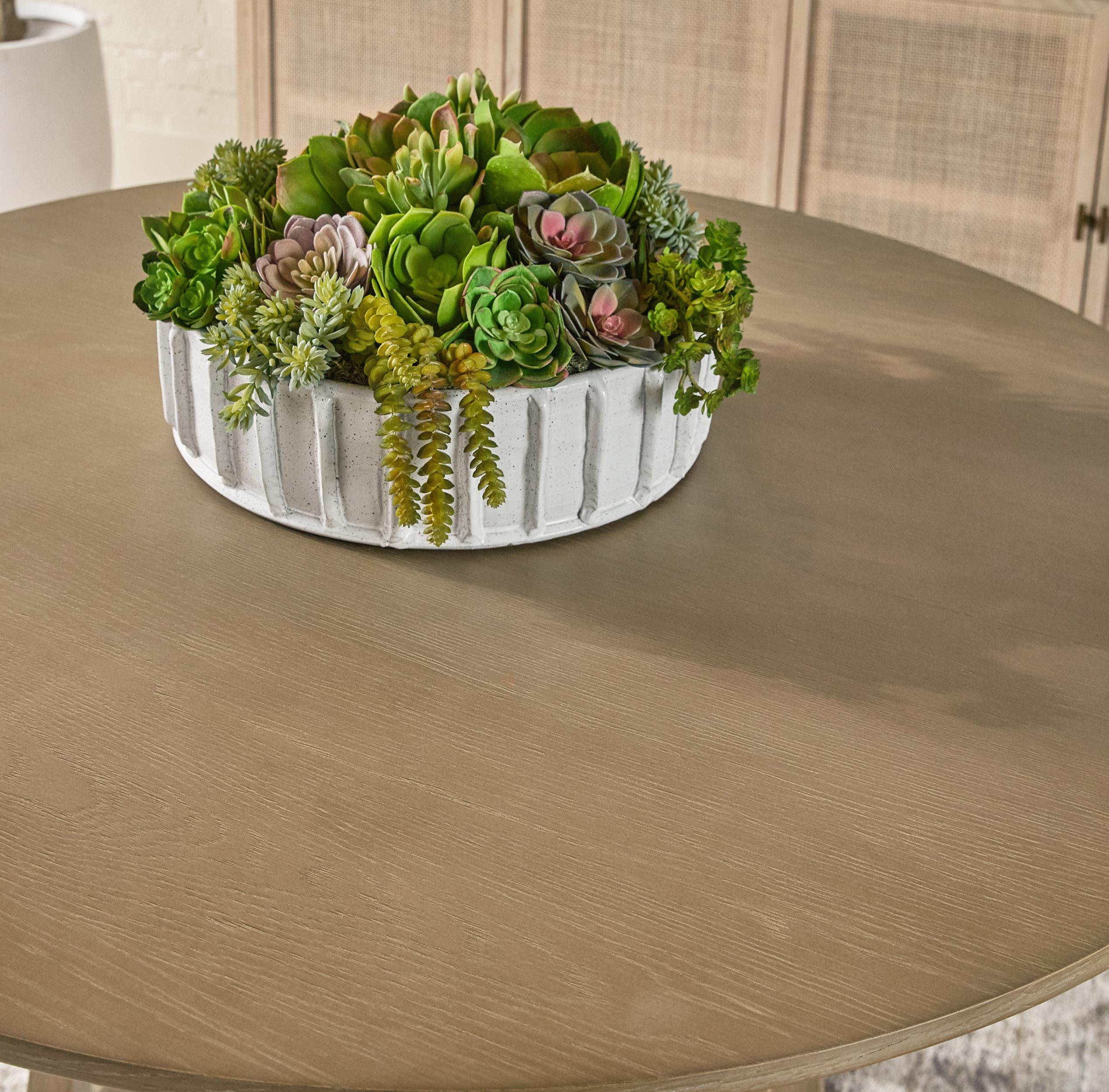 Reeves 48' Round Dining Table, by Essentials for Living, 47.5" width x 30" height x 47.5" depth View 7