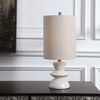 Stevens Bleached Wood Buffet Lamp, by Uttermost, 10" width x 23.5" height x 10" depth thumbnail 2