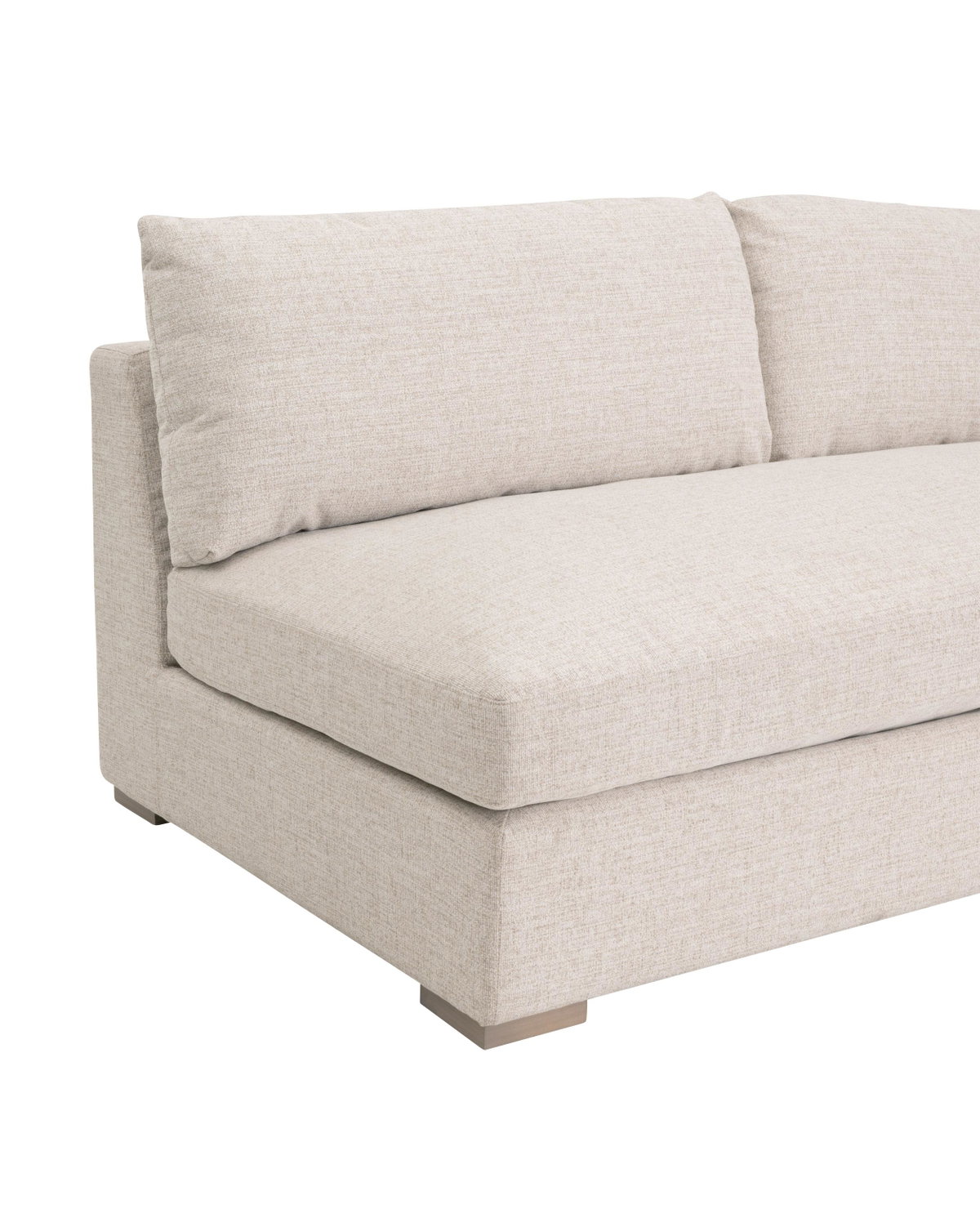 Newport Outdoor Modular 2-Seat Right Track Arm Sofa, Seating by Essentials for Living, 76.5" width x 32.5" height x 37.5" depth View 9