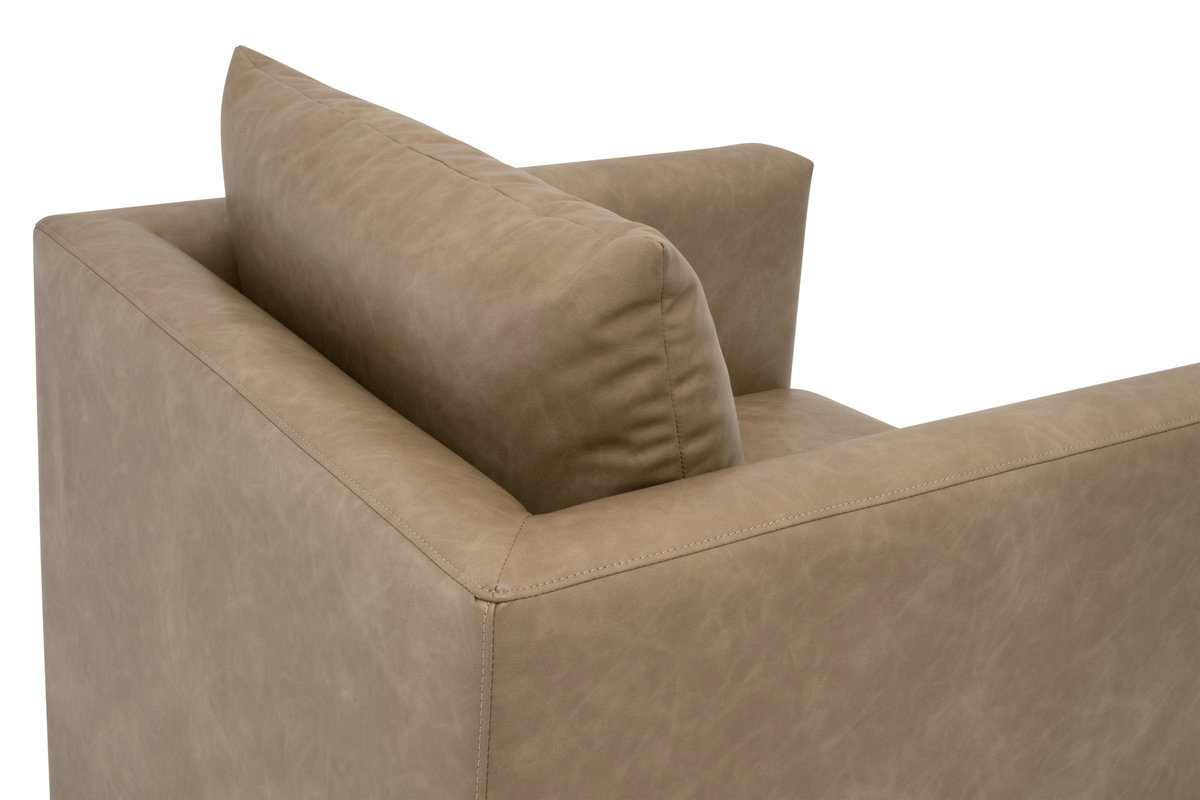Siena Plinth Base Swivel Club Chair, Accent Chair by Essentials for Living, 33" width x 35" height x 35" depth View 6