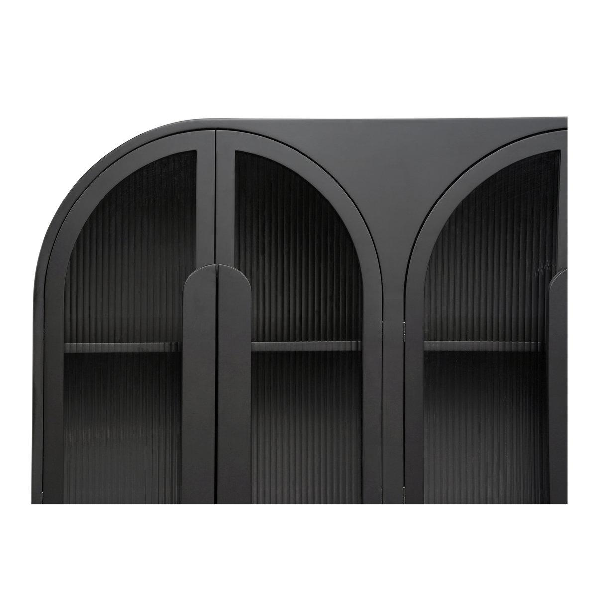 Salone Sideboard Black, Cabinets & Sideboard by Moe's Home, 79" width x 34" height x 18" depth View 7