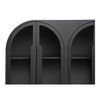 Salone Sideboard Black, Cabinets & Sideboard by Moe's Home, 79" width x 34" height x 18" depth thumbnail 7