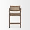 Indie Medium Brown with Cane Counter Stool thumbnail 4