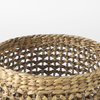 Dakota (Set of 3) Medium Brown Seagrass Round Basket, Bins & Basket by Mercana, 17.72" length x 17.72" width x 11.81" height thumbnail 6